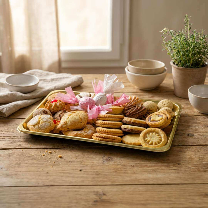 Vassoio I Preferiti Di Casa - Vassoio Misto Frolle e Dolci Sardi Artigianali | Incantadora