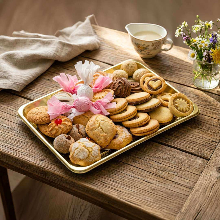 Vassoio I Preferiti Di Casa - Vassoio Misto Frolle e Dolci Sardi Artigianali | Incantadora