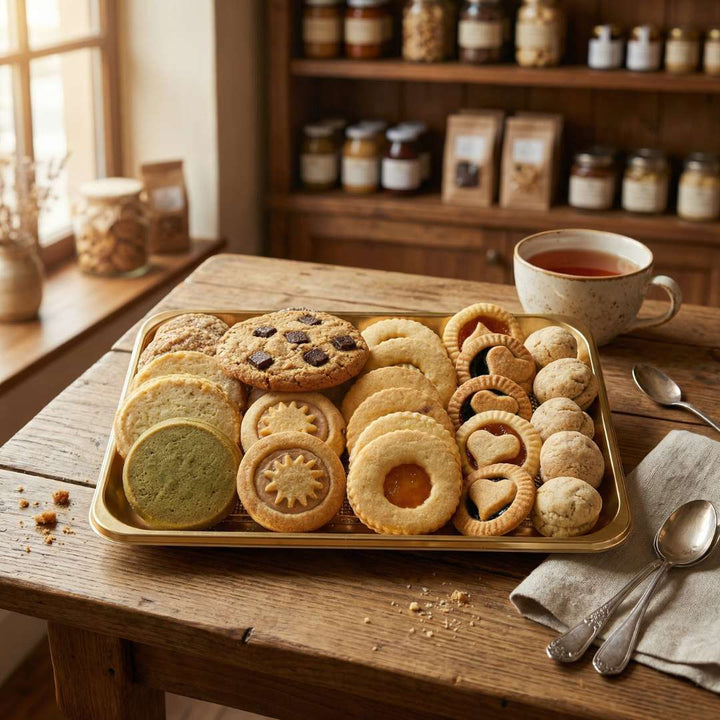 Vassoio Scrigni Di Frolla - Selezione Premium Dei Biscotti Di Frolla Artigianali Più Amati Da Incantadora Nuoro
