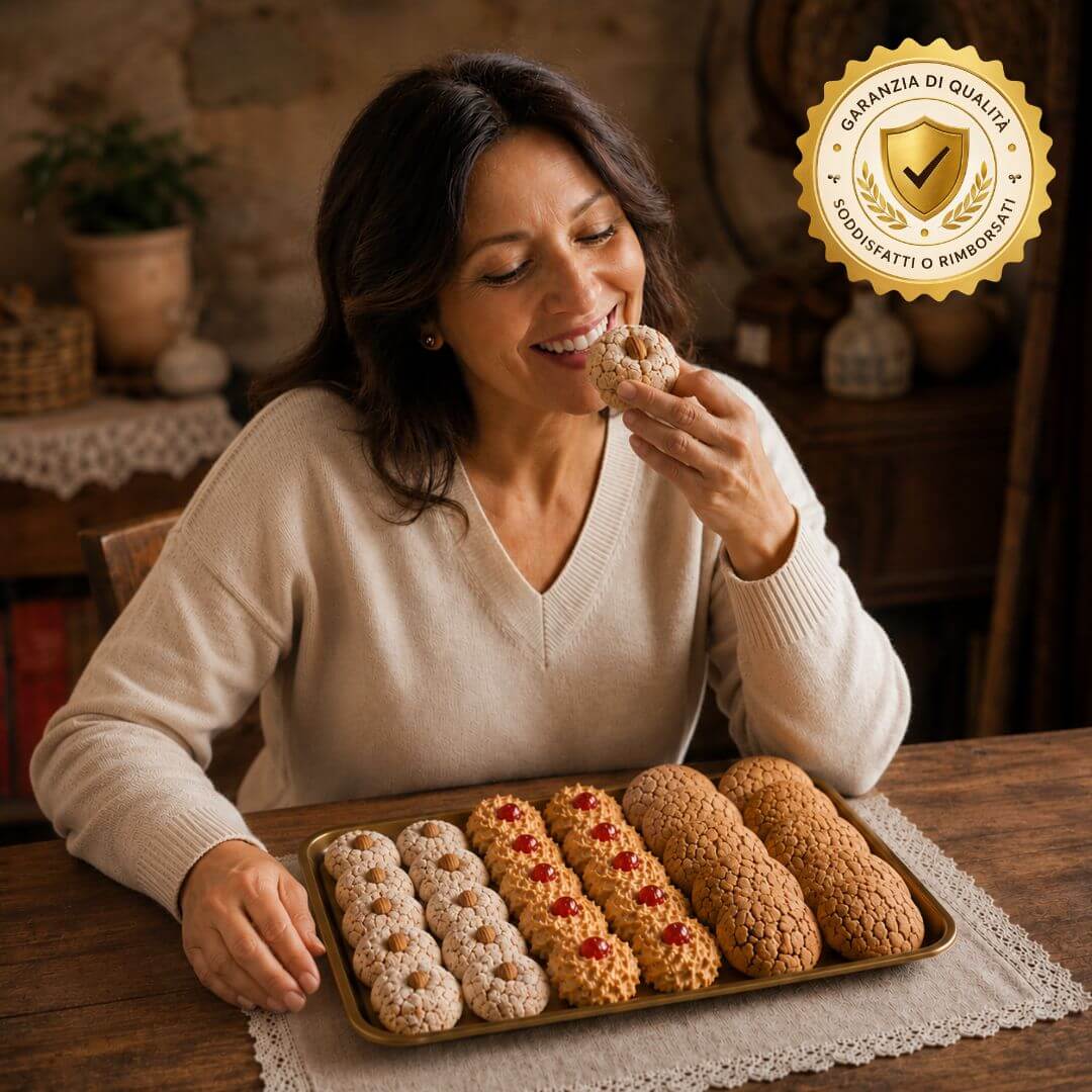 Vassoio Incantadora Nuoro dolci di mandorle garanzia di qualità