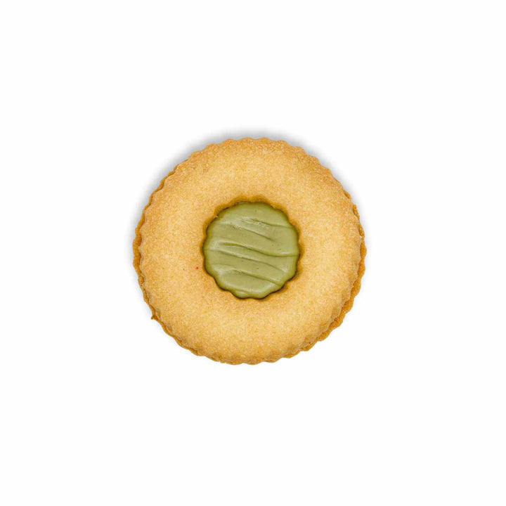 Occhi di Bue al Pistacchio – Biscotti Artigianali Ripieni